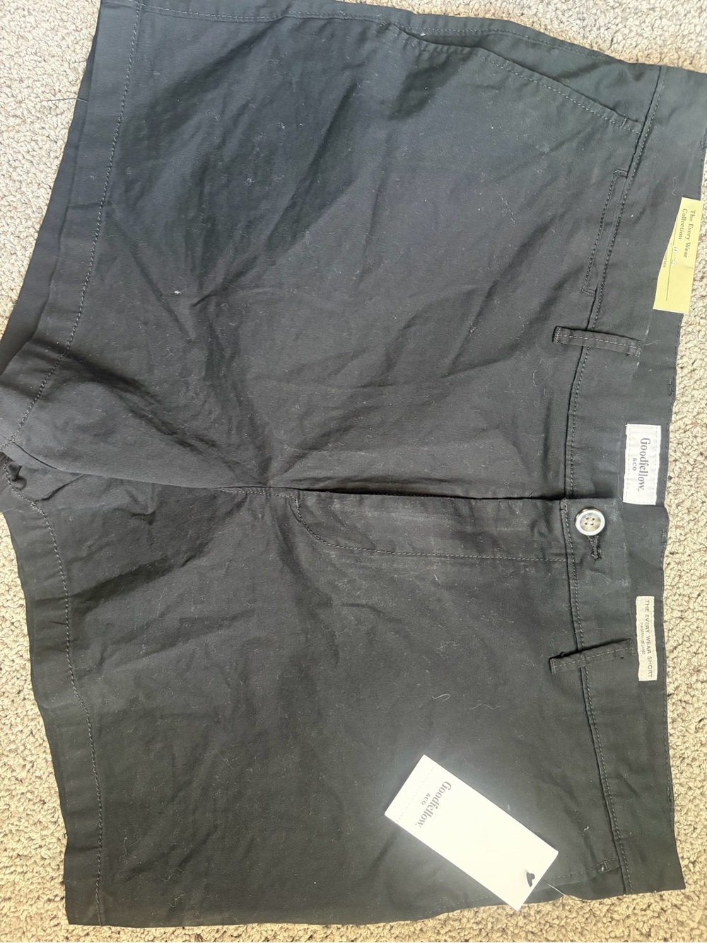 Goodfellow & Co Black Chino Shorts